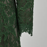 [50% OFF] Wool-like lace dress