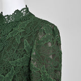 [50% OFF] Wool-like lace dress