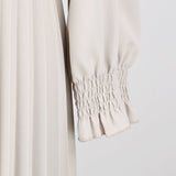 [50% OFF] Cache-coeur style pleated dress