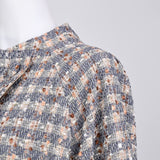 [60% OFF] Tweed Coat