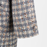 [60% OFF] Tweed Coat