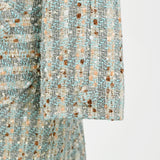 [60% OFF] Tweed Coat