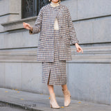 [60% OFF] Tweed Coat