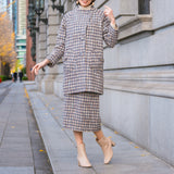 [60% OFF] Tweed Coat