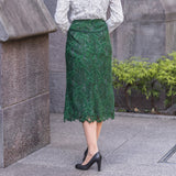 [60% OFF] Wool-like Lace Skirt
