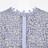 [60% OFF] Small floral lace blouse