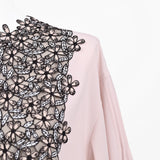 [60% OFF] Small floral lace blouse