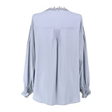 [60% OFF] Small floral lace blouse