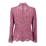 [50% OFF] Wool-like lace blouse