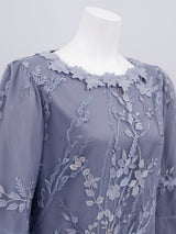 [50% OFF] Tulle Embroidered Dress 
