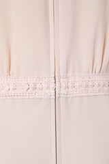 [30% OFF] Lace x Sheer Sleeve Dress