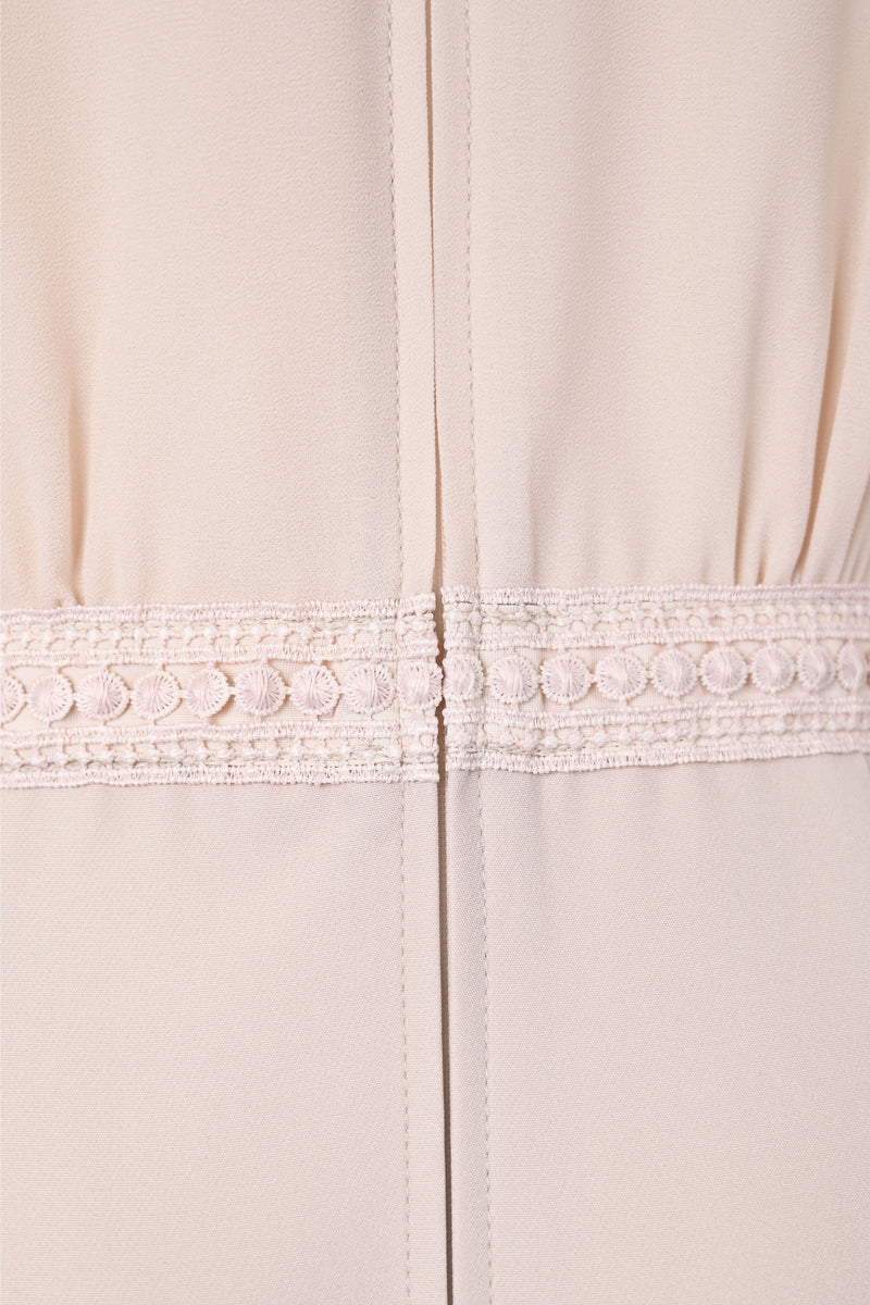 【NEW】レース×シアースリーブワンピース