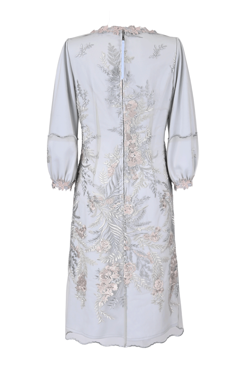 【予約販売 / NEW】チュール刺繡使いワンビース