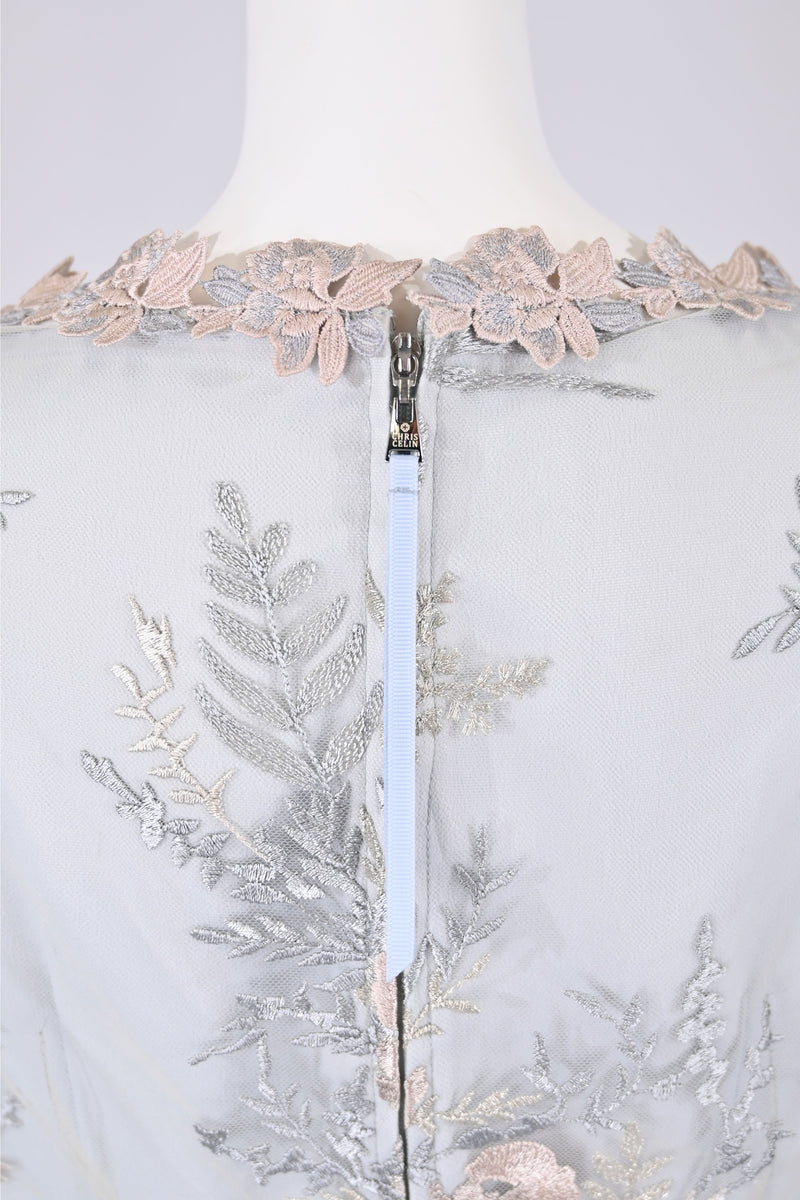 【予約販売 / NEW】チュール刺繡使いワンビース