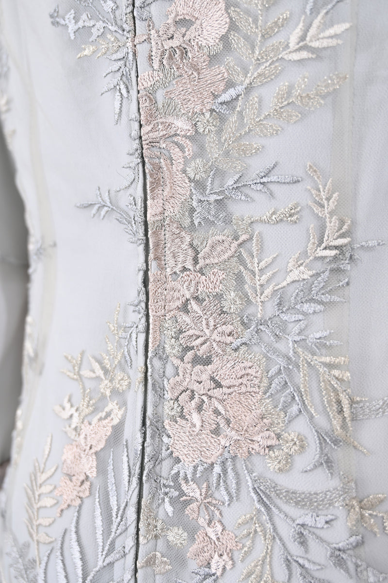 【予約販売 / NEW】チュール刺繡使いワンビース