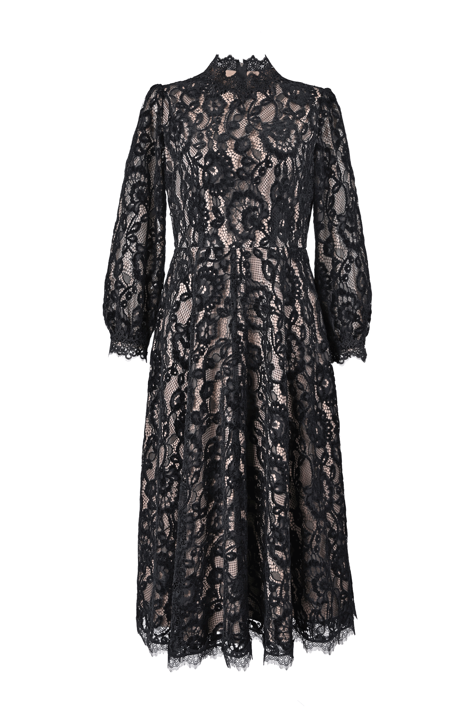 50％OFF】ベルベットレースワンピース | レースワンピースやブラウス