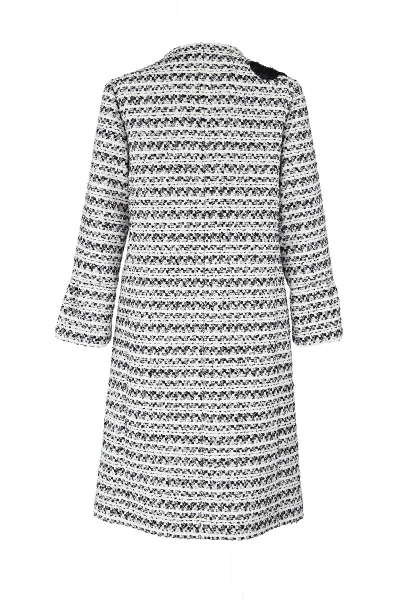 【予約販売 / NEW】刺繍入りツイードコート