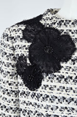 [30% OFF] Embroidered Tweed Coat