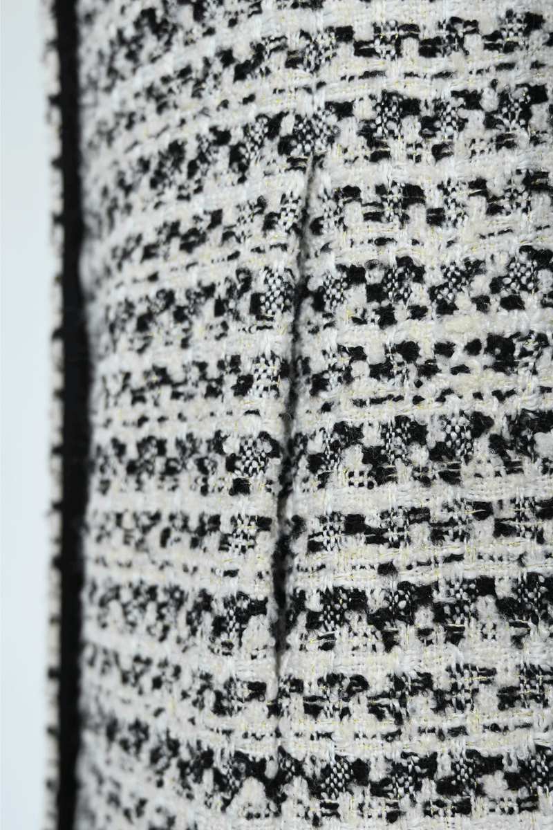 【予約販売 / NEW】刺繍入りツイードコート