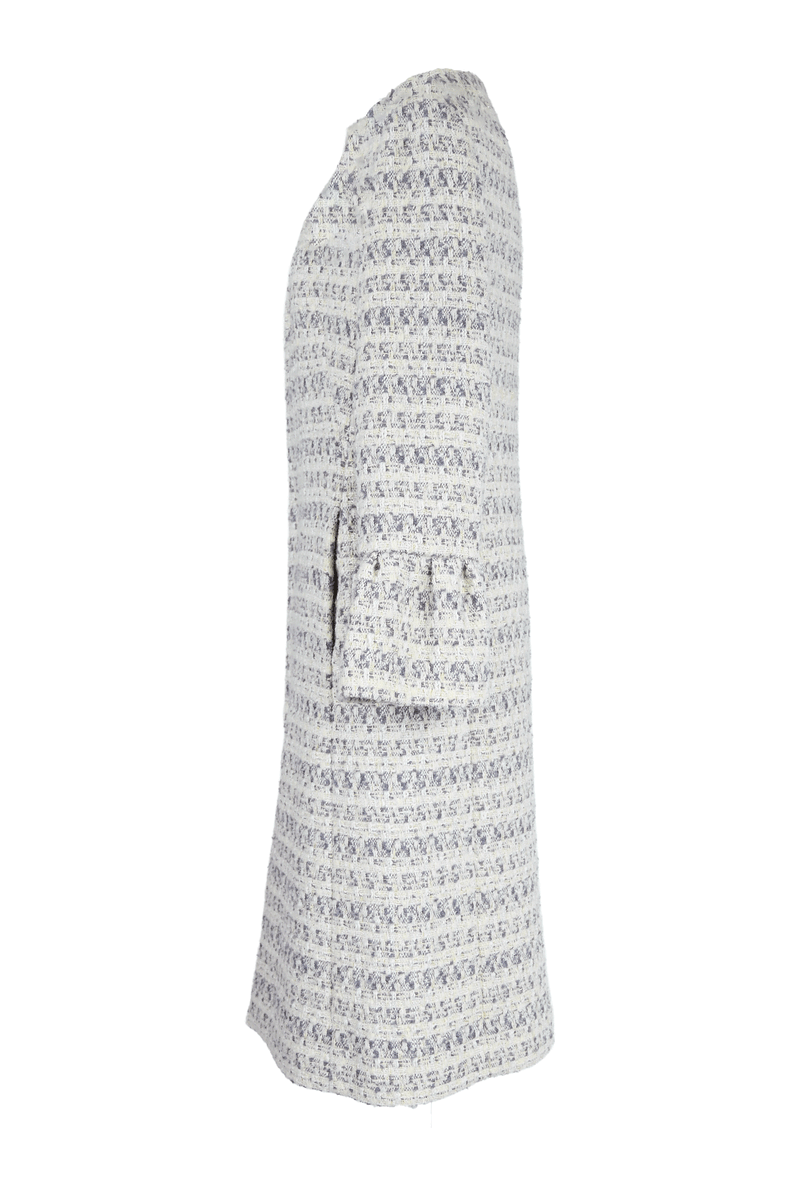 【予約販売 / NEW】刺繍入りツイードコート