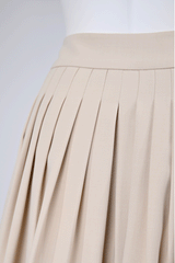 [30% OFF] Chambray Tuck Skirt