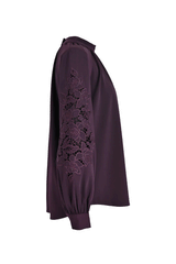 [30% OFF] Embroidered Rhinestone Pullover 