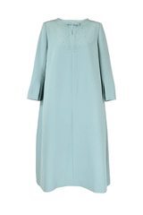 [30% OFF] Velvet Lace Accent Dress