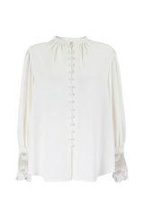 【50%OFF】「Petal」レースカフブラウス