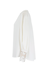 【50%OFF】「Petal」レースカフブラウス