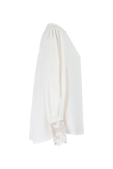 【50%OFF】「Petal」レースカフブラウス
