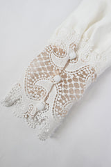 【50%OFF】「Petal」レースカフブラウス