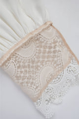 【50%OFF】「Petal」レースカフブラウス