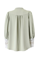 【50%OFF】「Petal」レースカフブラウス