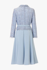[60% OFF] Ensemble-style shawl collar dress