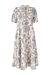 [30% OFF] Velvet Lace Accent Dress