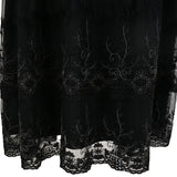 [50% OFF] Floral Embroidered Flared Skirt