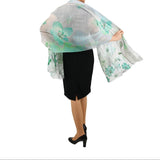 [30% OFF] Flower Print Stole