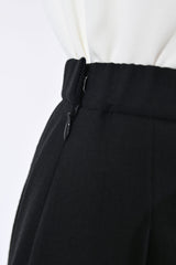 [30% OFF] Wool Voile Tuck Skirt
