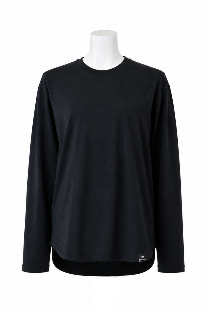 新品　クリスセリーン　上品で豪華な長袖ブラウス　BLACK(黒) シアー袖 tops | レースワンピースやブラウスなどエレガントなアイテムが