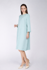 [30% OFF] Velvet Lace Accent Dress