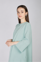 [30% OFF] Velvet Lace Accent Dress