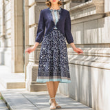 [50% OFF] Floral Print Dress