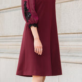 [50% OFF] Floral Embroidered Dress