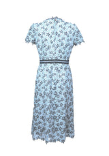 [50% OFF] Small Floral Print Lace Dress