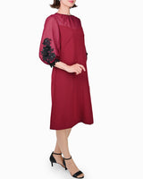 [50% OFF] Floral Embroidered Dress