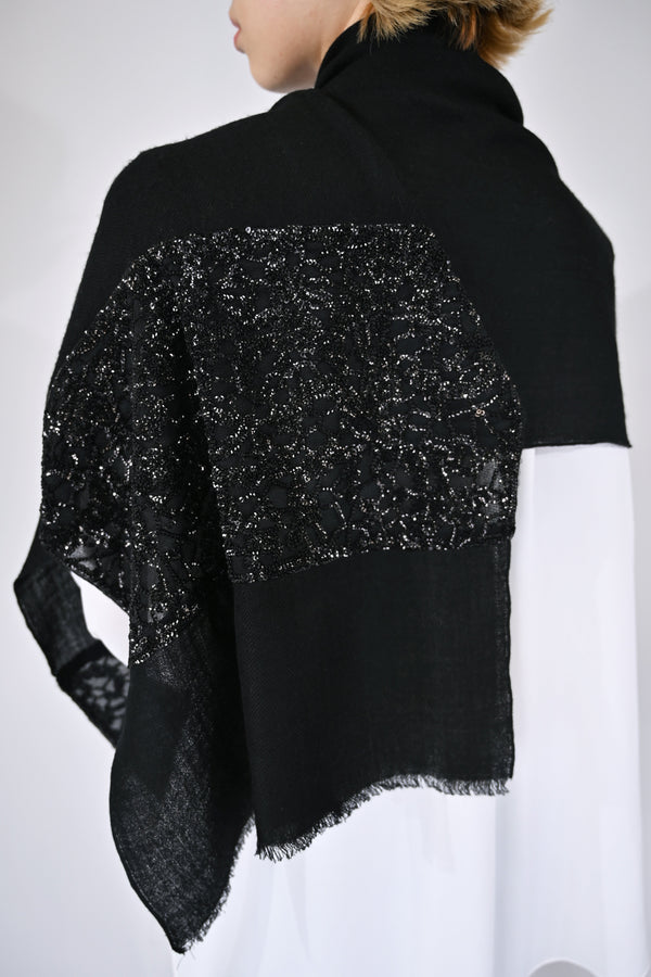 【NEW】スパンコール刺繍ストール