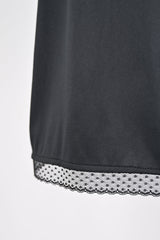 [30% OFF] Velvet Lace Accent Dress