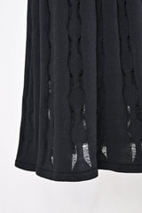 [30% OFF] Velvet Lace Accent Dress