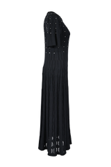 [30% OFF] Velvet Lace Accent Dress