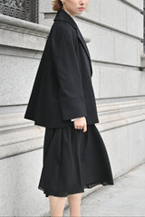 [30% OFF] Pure Cashmere Cape Coat 